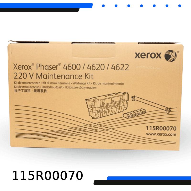 Fusor Xerox 115R00070 Original | Kit de Mantenimiento Phaser 4600, 4620 y 4622