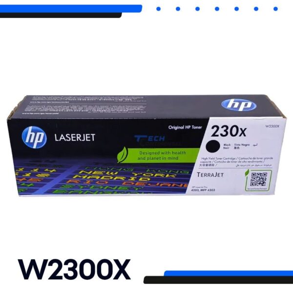 Toner Hp 230X W2300X Negro Laserjet Pro 4203, Mfp 4303