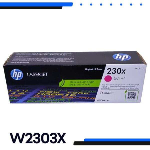 Toner Hp 230X W2303X Magenta Laserjet Pro 4203, Mfp 4303