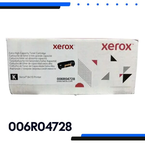 Toner Xerox 006R04728 negro 6K Para B410, B415