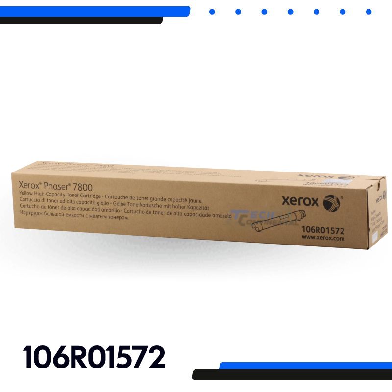 TONER XEROX 106R01572 YELLOW PARA PHASER 7800