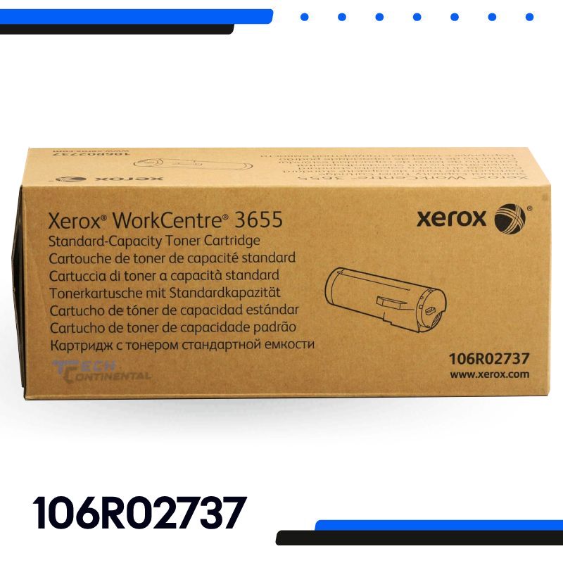 TONER XEROX 106R02737 WC 3655 6,100 PAGS.