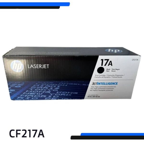 Tóner HP 17A CF217A Negro Original | 1,600 Páginas | LaserJet Pro M102 / M130