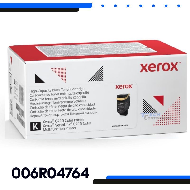 Toner Xerox 006R04764 Negro C410, C415 10,5K (4) Toner Xerox 006R04764 Negro C410, C415 10,5K