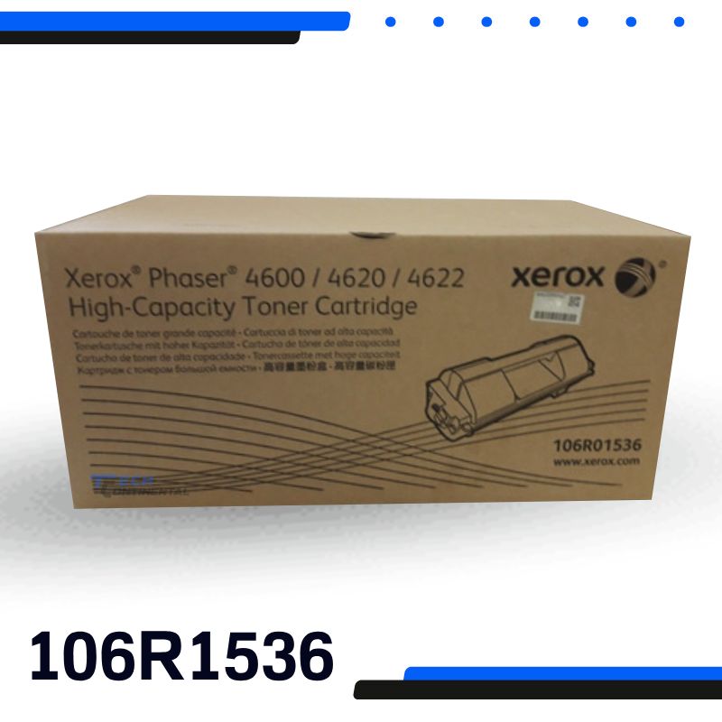 Toner Xerox 106R01536 Phaser 4622, 4600, 4620 Toner Xerox 106R01536 Phaser 4622, 4600, 4620